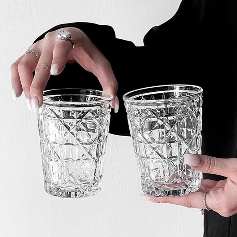 Espresso Shot Glass - Diamante Vintage Modelado De Vidro, Vidro