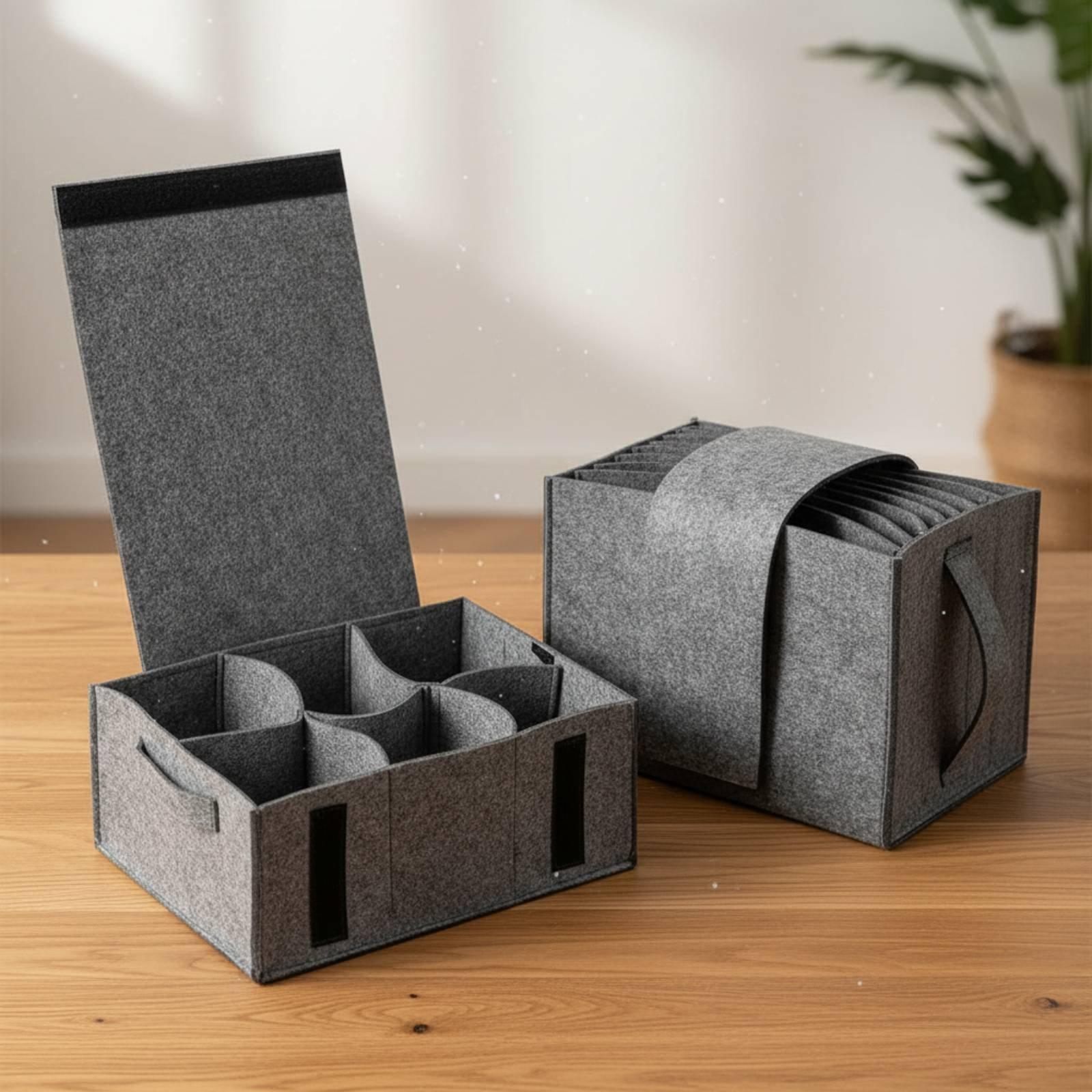 Coffee Equipment For Camping - Bolsa de Armazenamento de Feltro para