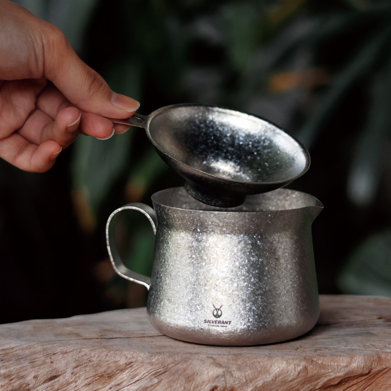 Coffee Equipment For Camping - Bule de café de titânio, chaleira,