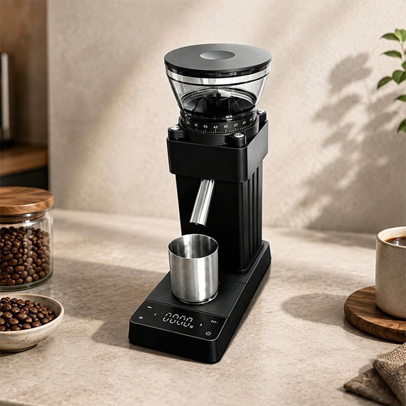 Moedor de Café com Balança, 60 - Coffee Grinder Burr Flat avaliação e preço