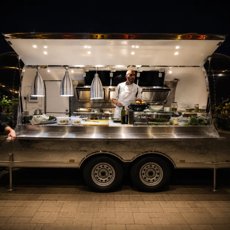 Food Truck, Trailer de Café, C - Coffee Van Equipment avaliação e preço
