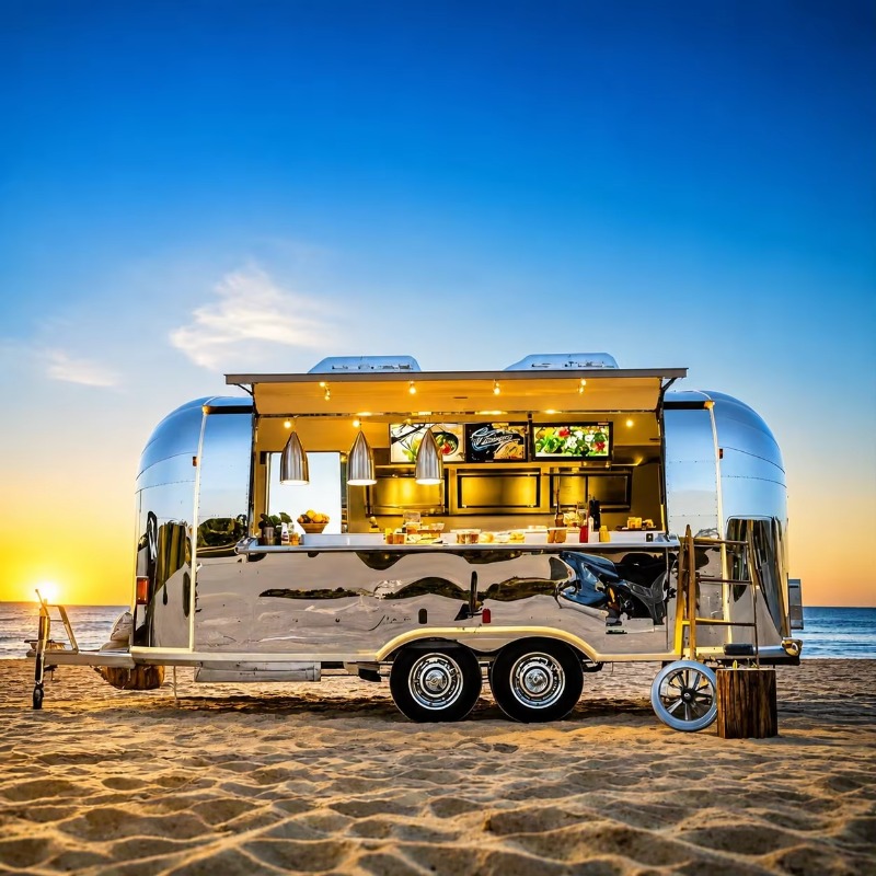 Food Truck, Trailer de Café, C - Coffee Van Equipment avaliação e preço