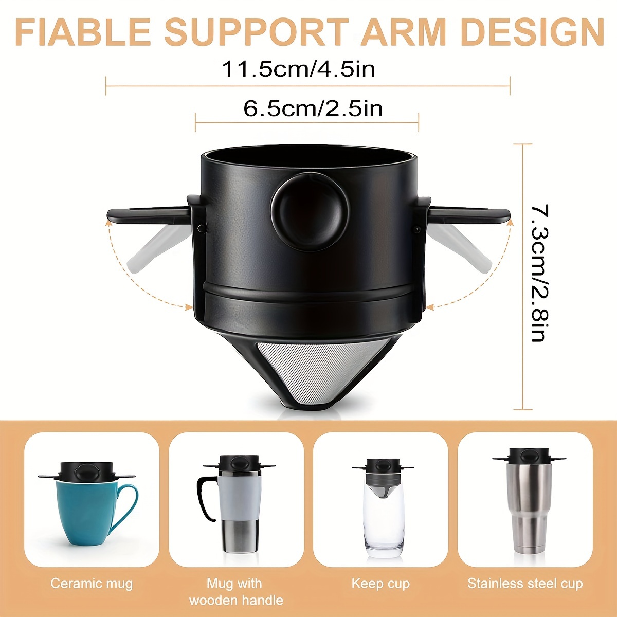 Copo de filtro de café portáti - Coffee Equipment For Camping avaliação e preço